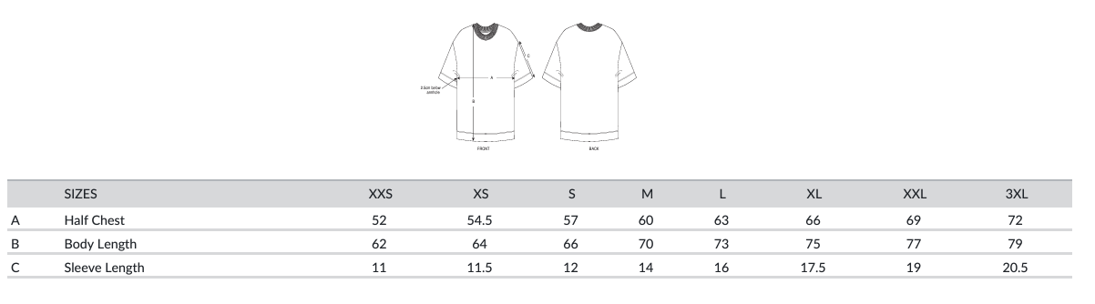 T-Shirt White (oversize, no back)