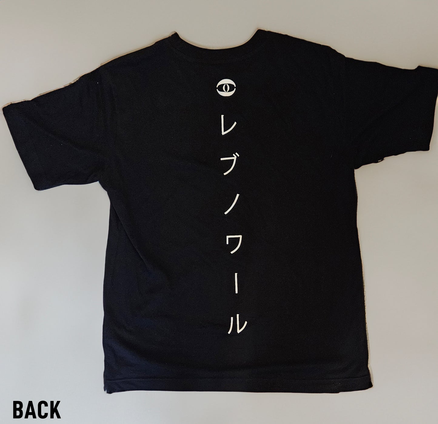 T-Shirt Black (oversize) with back print