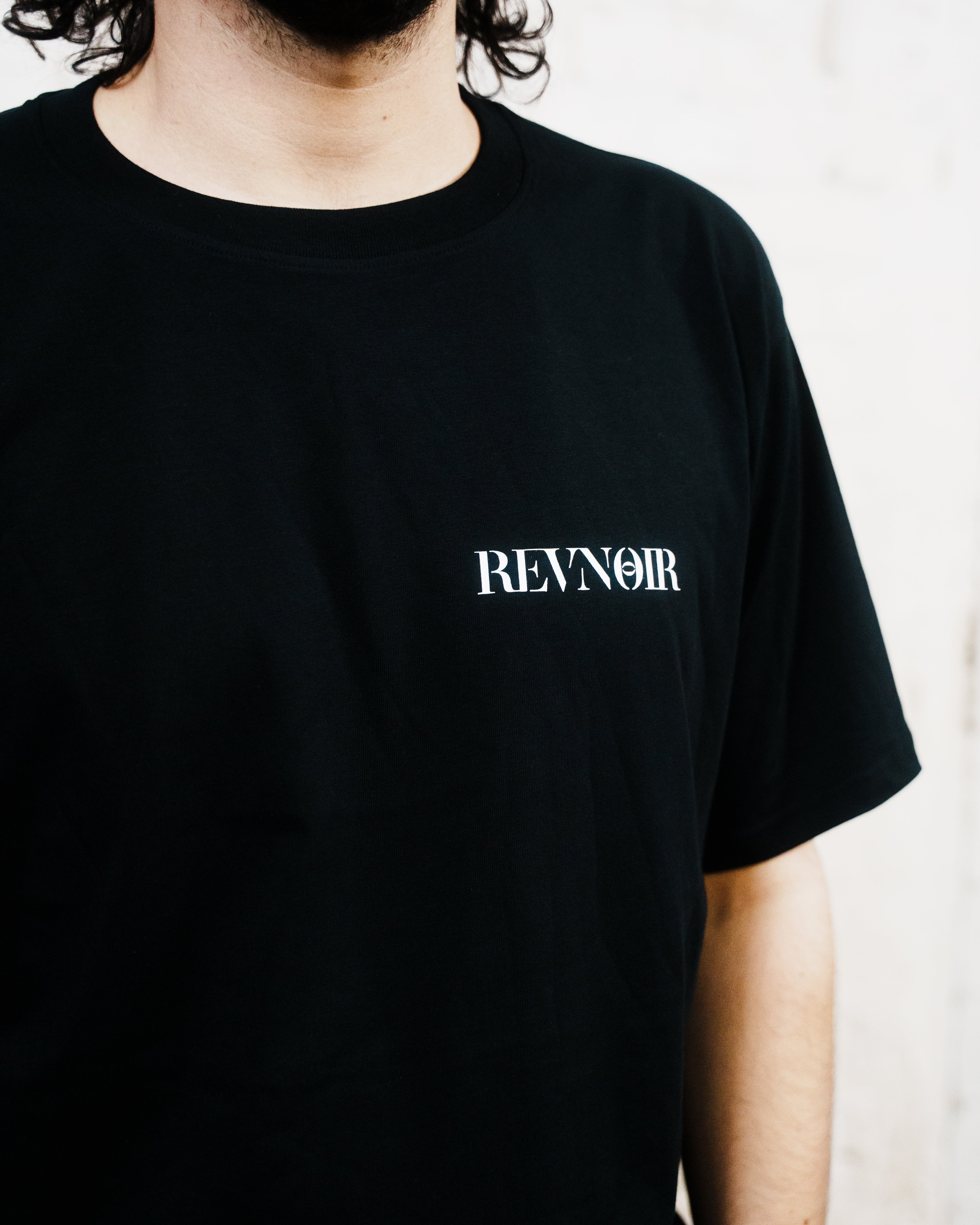 T-Shirt Black Japanese Script (oversize) – RVNR STORE