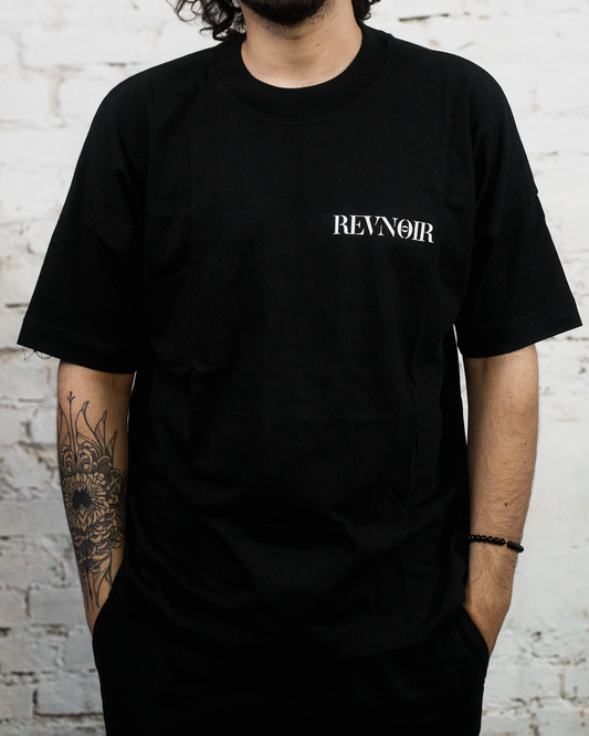 T-Shirt Black (oversize, no back)